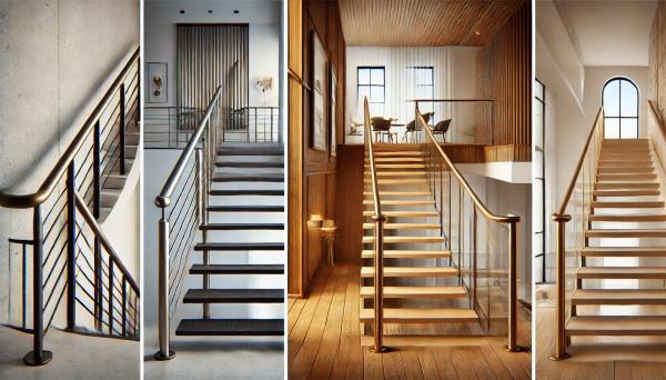 مزایای-هندریل-های-فلزی-در-برابر-هندریل-های-چوبی-و-شیشه-ای-در-پروژه-های